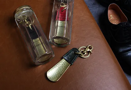 ディアージ BRASS&LEATHER BOTTLE 靴べら