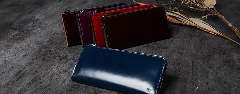 オーダーメイドで人気のあるお財布の形状